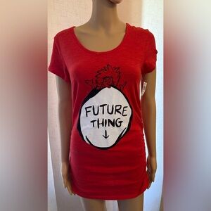 NWTs “Future Thing” maternity shirt. Dr. Seuss Universal Studios. Sz.M👶🏻👩🏼‍🍼